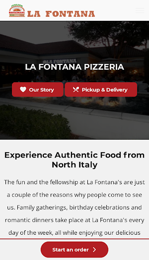 La Fontana Pizzeria Screenshot 0