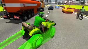 ATV Quad Bike City Racing Screenshot 3