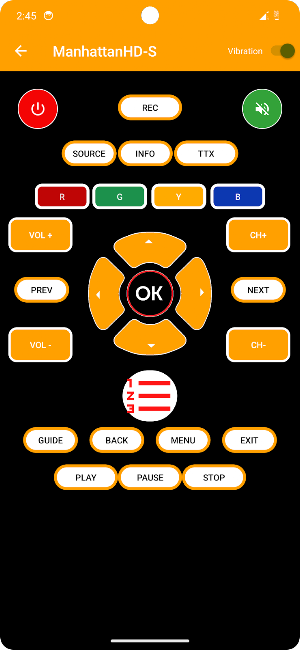 Remote for Manhattan Sat Screenshot 2