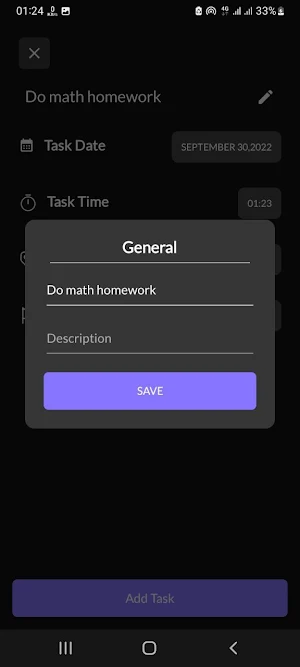 Todo App Screenshot 3