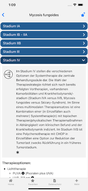 CTCL onkowissen Screenshot 2