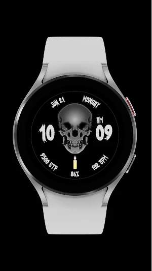 Skull - Wear OS Screenshot 2