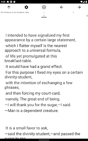 Book, The Professor at the Breakfast Table Screenshot 3