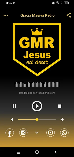 Gracia Masiva Radio Screenshot 0