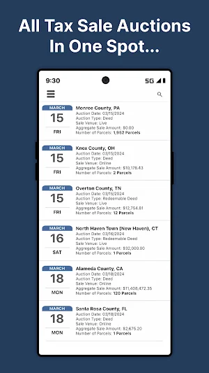 Tax Sale Resources Screenshot 0