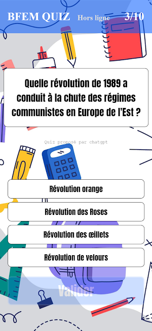 Bfem Brevet Quiz Screenshot 3