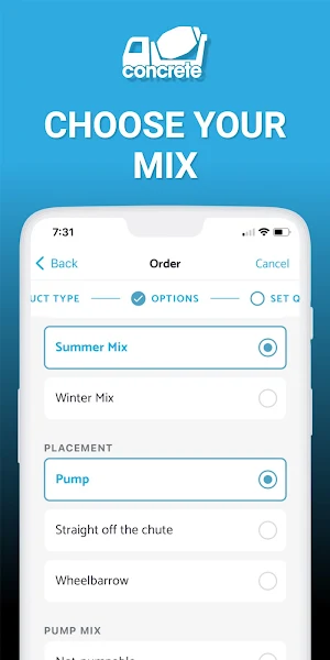 ConcreteSales Screenshot 3