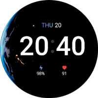 Dark Earth Watch Face