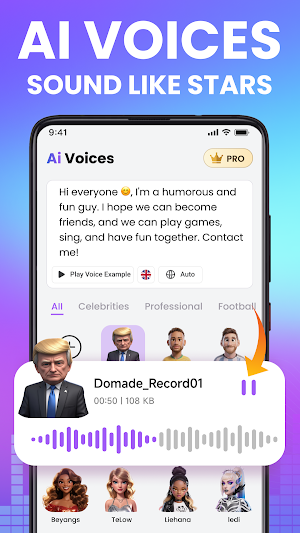 Voice Changer: AI Voice Screenshot 1