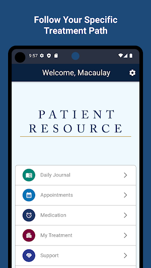 Patient Resource PointForward Screenshot 3