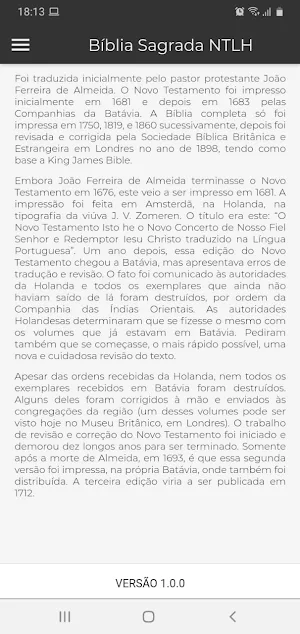Bíblia Sagrada NTLH - V2 Screenshot 0