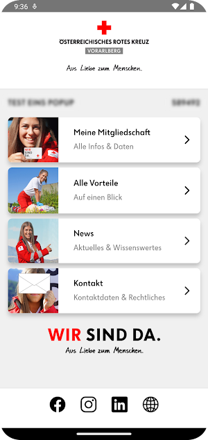 Rotes Kreuz Vorarlberg Screenshot 1