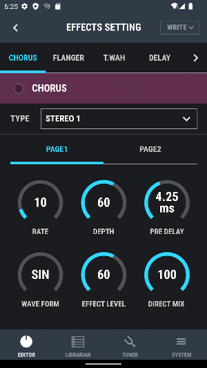 DUAL CUBE BASS LX EDITOR Screenshot 3