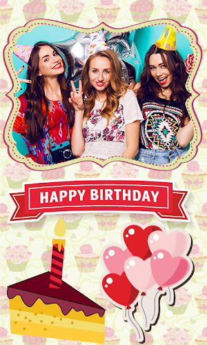 Happy Birthday Photo Frame Screenshot 3