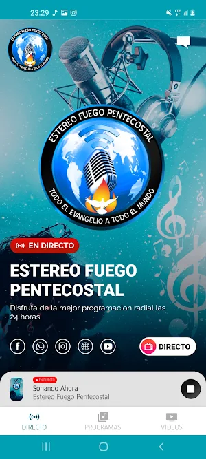 Estereo Fuego Pentecostal Screenshot 1
