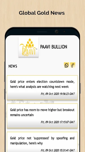 Paavi Bullion Screenshot 1