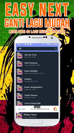 Lagu Reggae Indonesia Offline Screenshot 1
