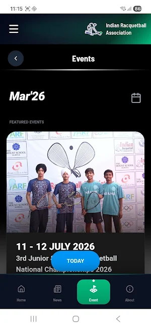 Racquetball India Screenshot 0