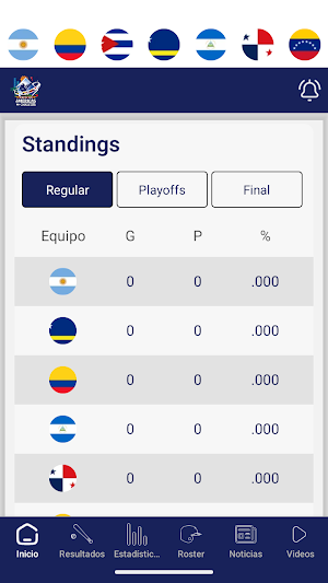 Serie de las Américas Screenshot 2
