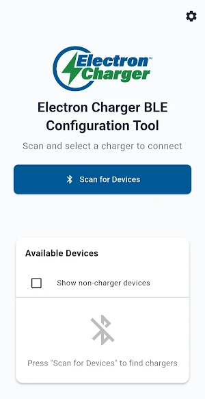 Electron Charger Configure Screenshot 0