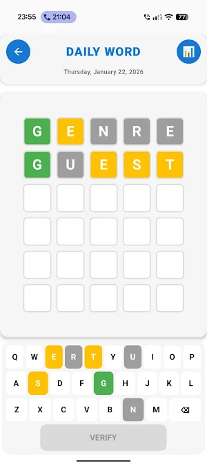 DailyWord Screenshot 2