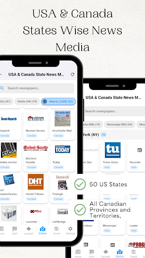 USA & Canada Newspapers & News Screenshot 3