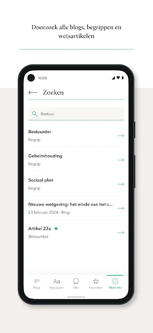 WOR Wetboek OndernemingsRaad Screenshot 3