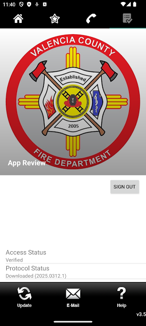 Valencia County EMS Screenshot 2