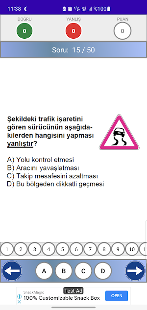 Ehliyet Sınavı Hazırlık Screenshot 1