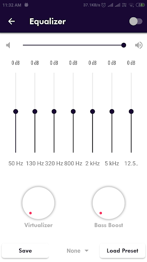 Hype Music Player Screenshot 1