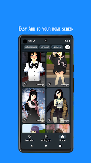 Sakura School Wallpapers 4K Screenshot 1