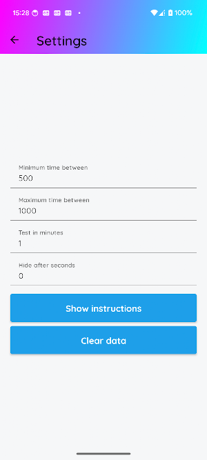 Stroop Buddy Screenshot 3