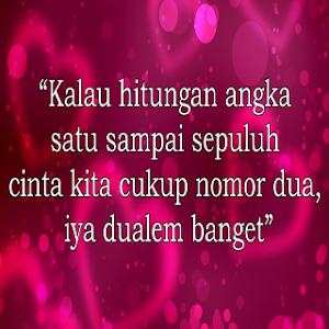 Kata Gombal Wallpaper Screenshot 0