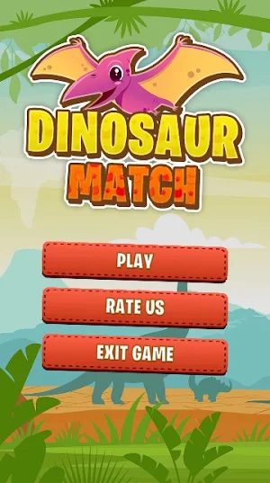 Dinosaur Match Game Screenshot 0