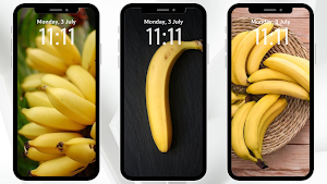 Banana Aesthetic Wallpaper HD Screenshot 0