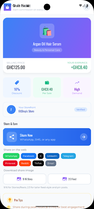 BYOB Sales Screenshot 1