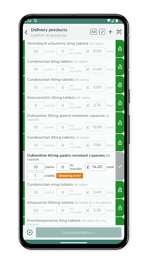 StockRx pharmacy app Screenshot 1