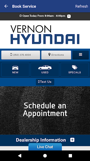 Vernon Hyundai Screenshot 1