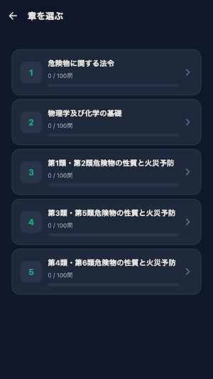 危険物取扱者甲種 Screenshot 1