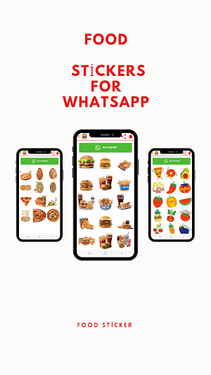 Food Stickers - WAStickerApps Screenshot 0
