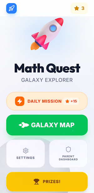 Math Quest: Fun Galaxy Math Screenshot 0