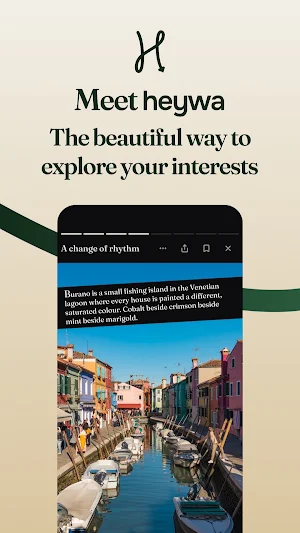 Heywa: Follow your curiosity Screenshot 0