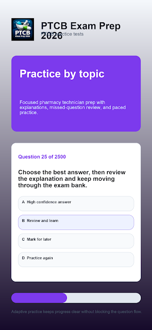 PTCB 2026 Prep Pro Screenshot 0