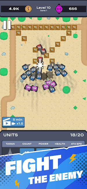 The Destructo: Idle Strategy Screenshot 0