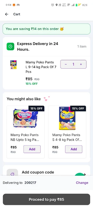 Minmin - Food Delivery Screenshot 2