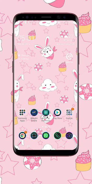 Cute Pink Wallpaper Screenshot 0