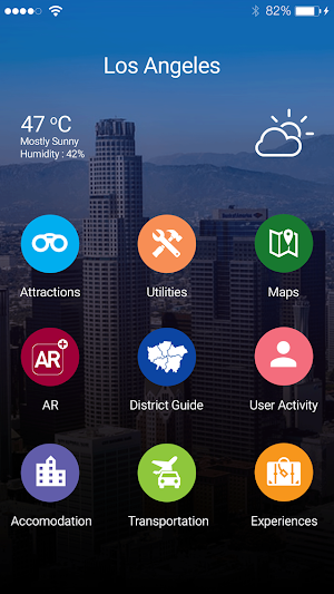 Los Angeles Travel Guide Screenshot 0