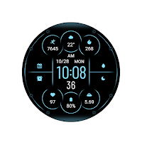 Unreal Blue Line For Wear OS