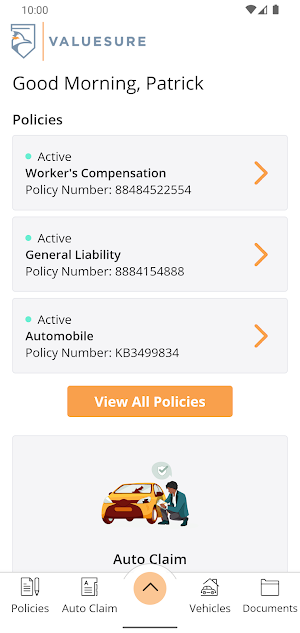 ValueSure Agency, Inc. Screenshot 1