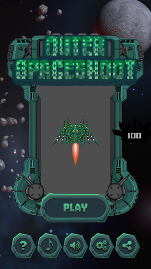 Outer Space Shoot Screenshot 0